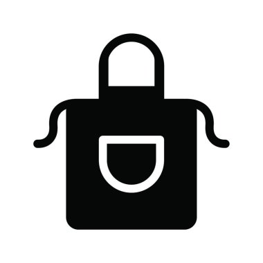 Fırın sembolleri illüstrasyon, ağ şablonu  