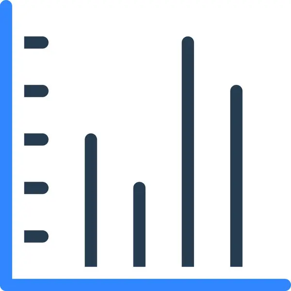 Στατιστικές Απλή Διανυσματική Απεικόνιση — Διανυσματικό Αρχείο