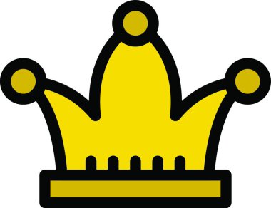 Joker Şapkası ikon vektör illüstrasyonu