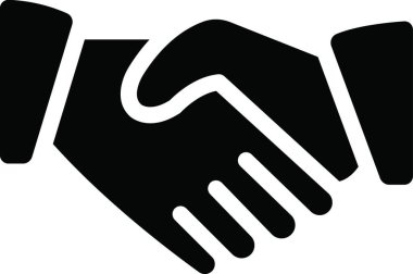 El sıkışma simgesi vektör illüstrasyonu 