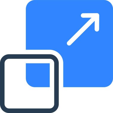 Simge vektör çizim genişletin