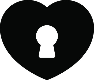 kalp web simgesi vektör illüstrasyonu