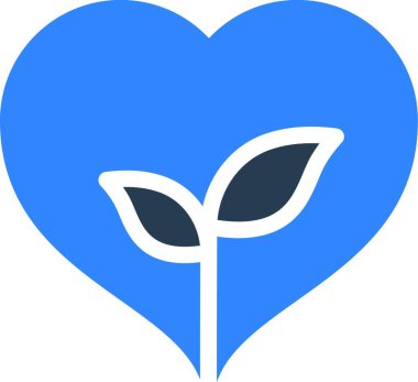 Aşk ikonu. vektör illüstrasyonu