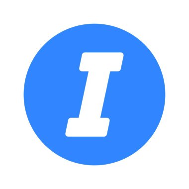 bilgi simgesi, vektör illüstrasyonu