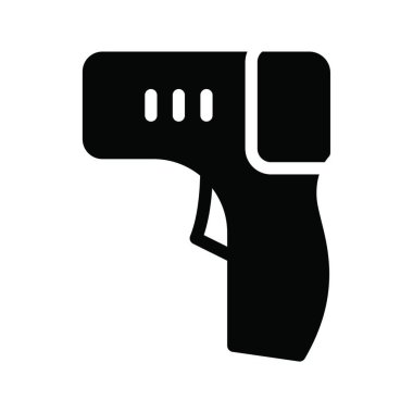 termometre ağ simgesi vektör çizimi