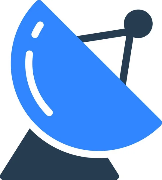 Ikona Anteny Satelitarnej Ilustracja Wektora — Wektor stockowy