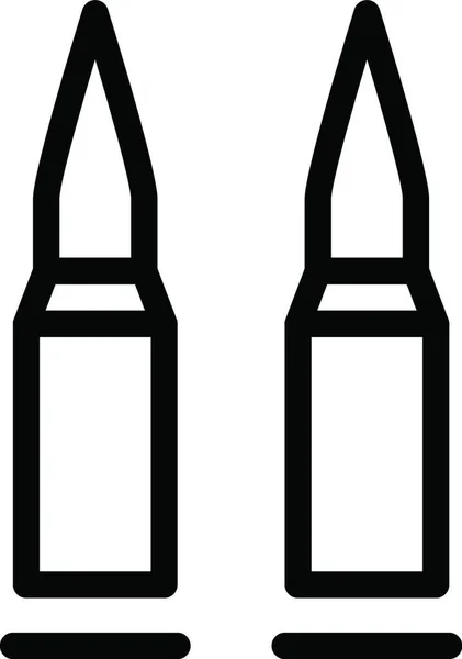 Cartridges Icon Vector Illustration — Stock Vector
