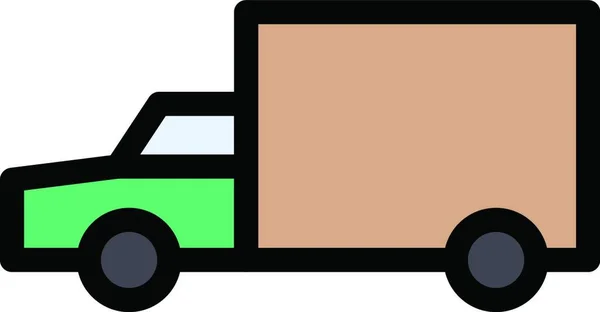 Transport Web Icon Vektor Illustration — Stockvektor