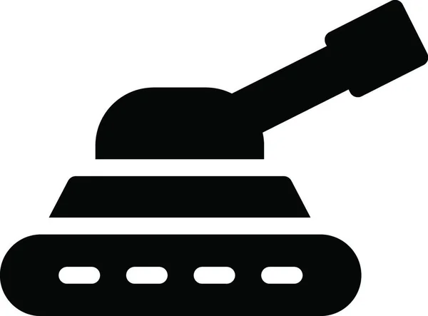 Tank Basit Vektör Illüstrasyonu — Stok Vektör