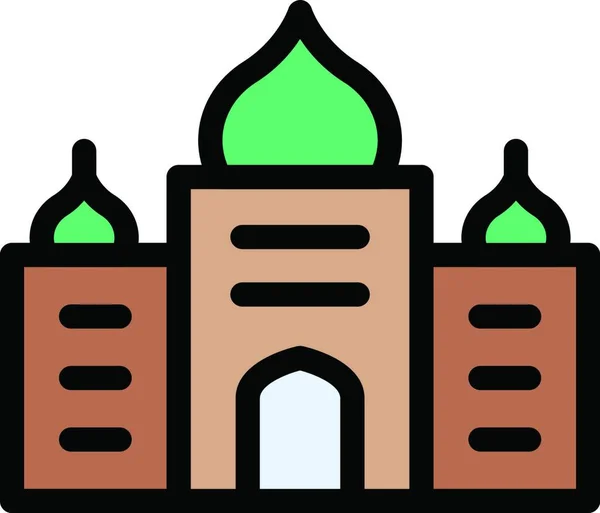 Иллюстрация Векторных Символов Ислама — стоковый вектор
