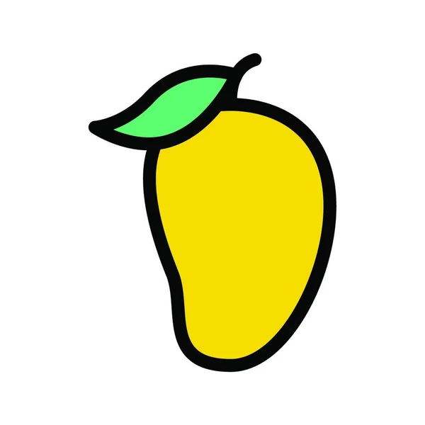 Fruit Icône Illustration Vectorielle — Image vectorielle