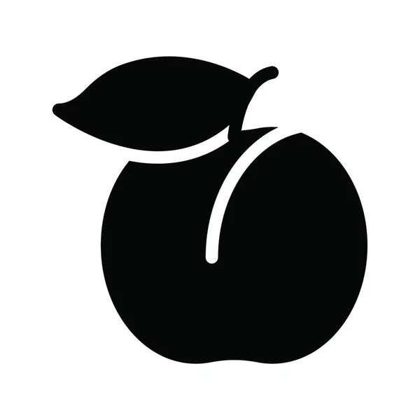 Icône Fruit Illustration Vectorielle — Image vectorielle