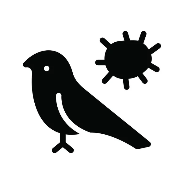 Disease Flat Icon Vector Illustration — Image vectorielle