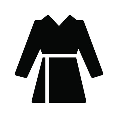 Web simge vektör çizim elbise