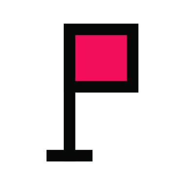 Simge vektör illüstrasyonunu imzala