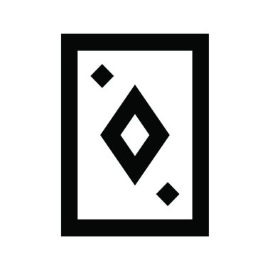 kart web simgesi vektör illüstrasyonu