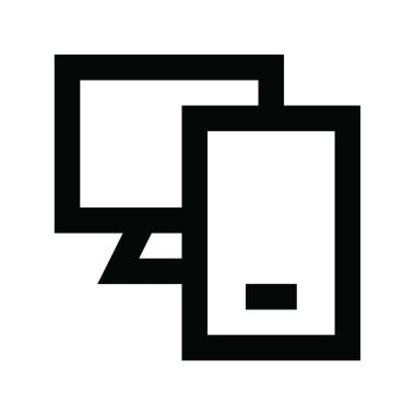 veri aktarım simgesi, vektör illüstrasyonu 