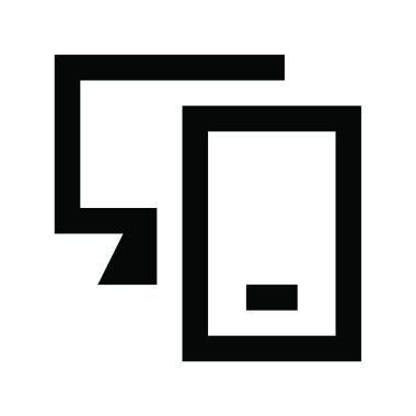 veri aktarım simgesi, vektör illüstrasyonu 