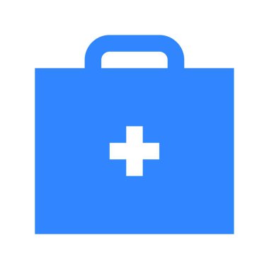  İlk yardım kiti vektör illüstrasyonu 