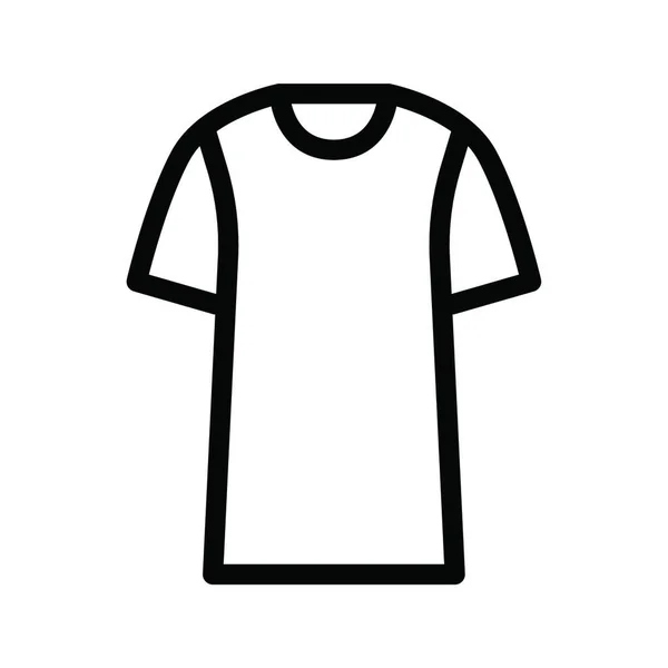 Garments Web Icon Vector Illustration — Stock Vector