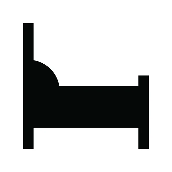 Іконка Ліжка Векторні Ілюстрації — стоковий вектор