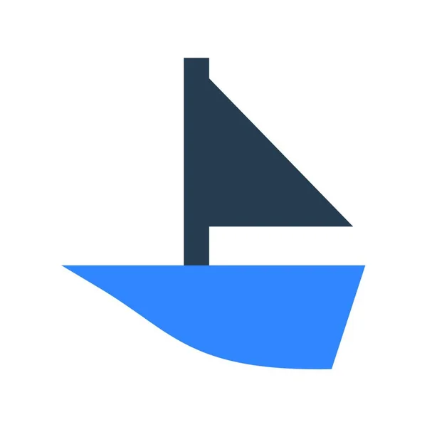 Ship Icon Vector Illustration — Stock Vector