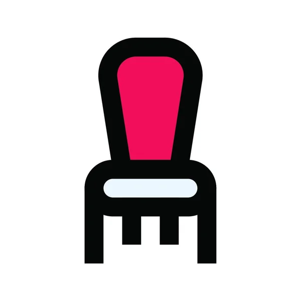 Seat Icon Vector Illustration — 스톡 벡터