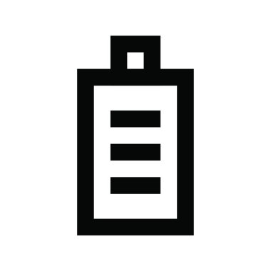 Pil web simge vektör çizim