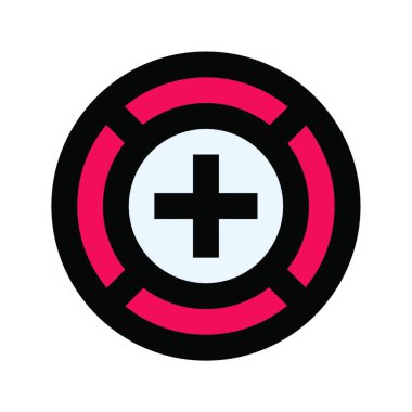 odak simge vektör çizim  