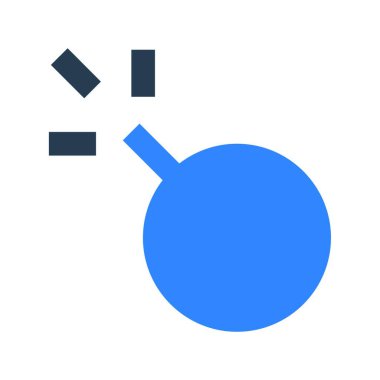 bomba web simgesi vektör illüstrasyonu