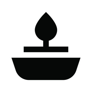 spa simgesi, vektör illüstrasyonu 