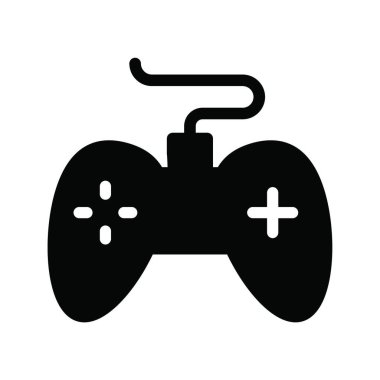 gamepad web simgesi vektör illüstrasyonu