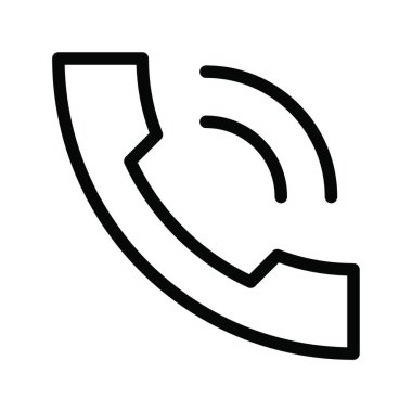 Çağrı, basit vektör çizim