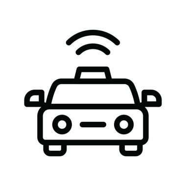 taxi web icon vector illustration