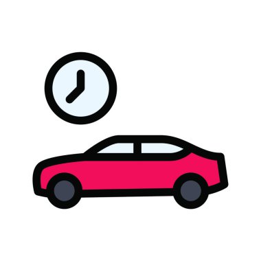 taxi web icon vector illustration