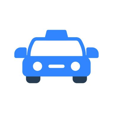 taxi web icon vector illustration