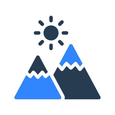 Güneş Simgesi Vektör illüstrasyonu