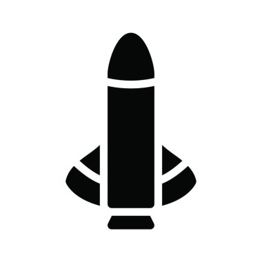 rocket, web simple illustration