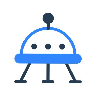 UFO web simge vektör çizim