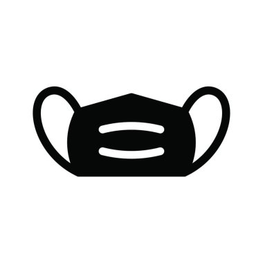 yüz maskesi vektör illüstrasyonu