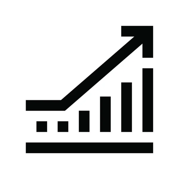 Finanční Ikona Vektorová Ilustrace — Stockový vektor