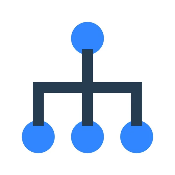 Hierarchy Icon Vector Illustration — Stock Vector