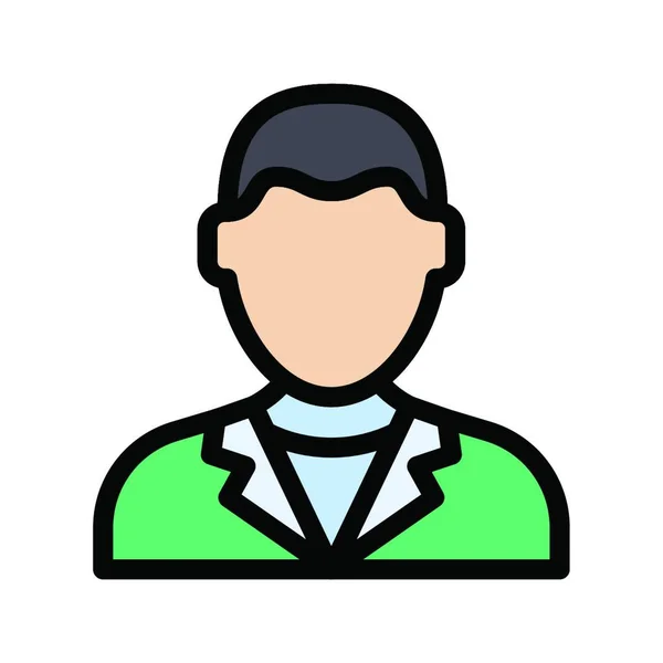Manager Icon Vector Illustration — 스톡 벡터