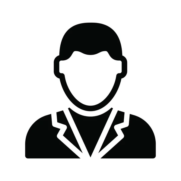Manager Icon Vector Illustration — Image vectorielle