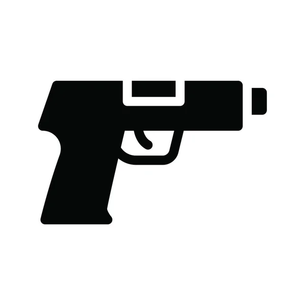 おもちゃ銃のアイコンベクトルイラスト — ストックベクタ
