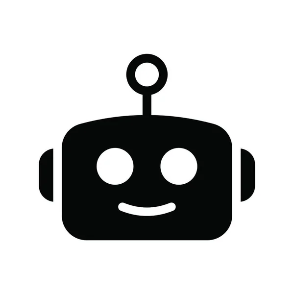 Roboter Symbol Vektor Illustration — Stockvektor
