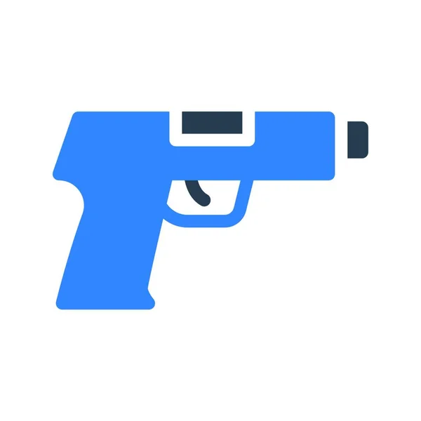 Toy Gun Illustration Vectorielle Simple — Image vectorielle