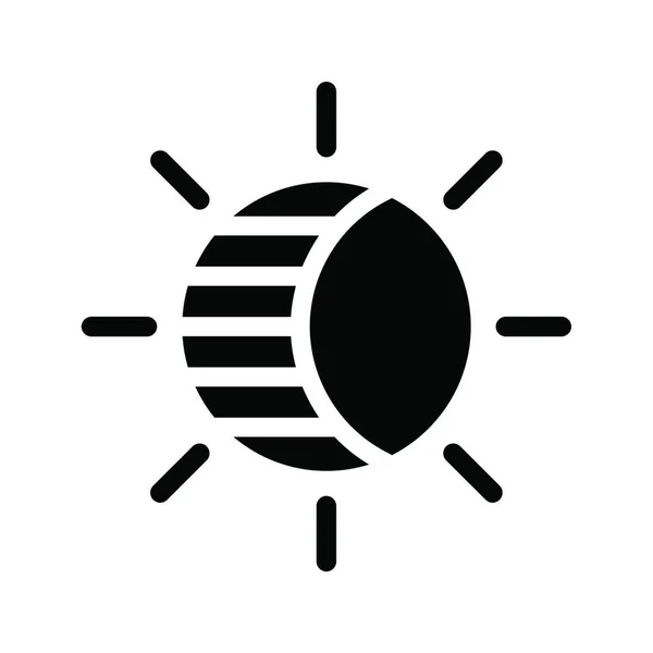 Wetter Web Icon Vektor Illustration — Stockvektor