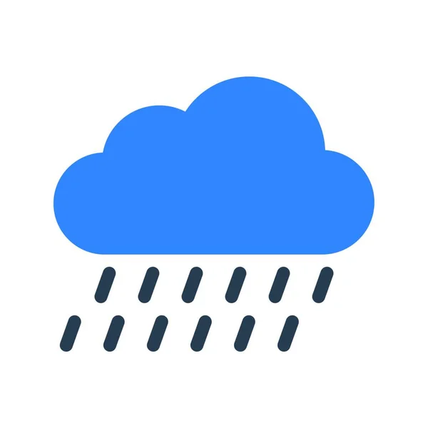 Wetter Web Icon Vektor Illustration — Stockvektor