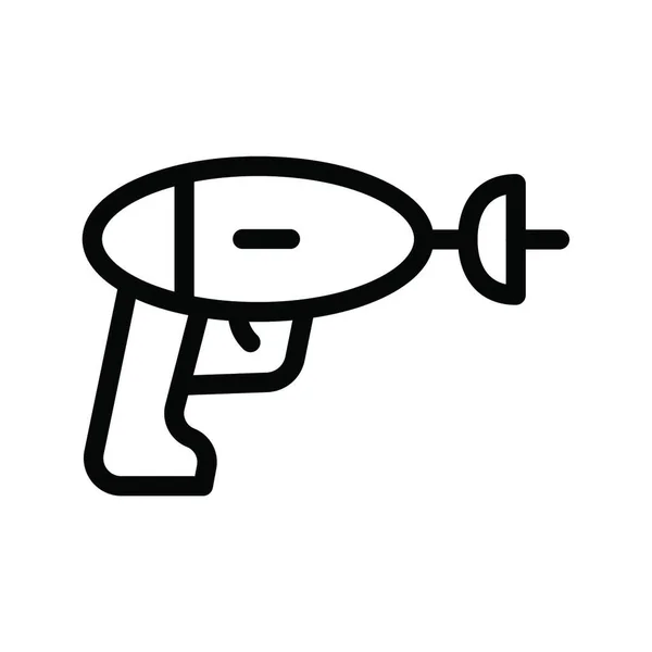 Illustration Vectorielle Icône Space Gun — Image vectorielle